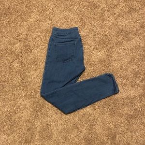 Forever 21 Blue Denim high waist skinny jeans 27